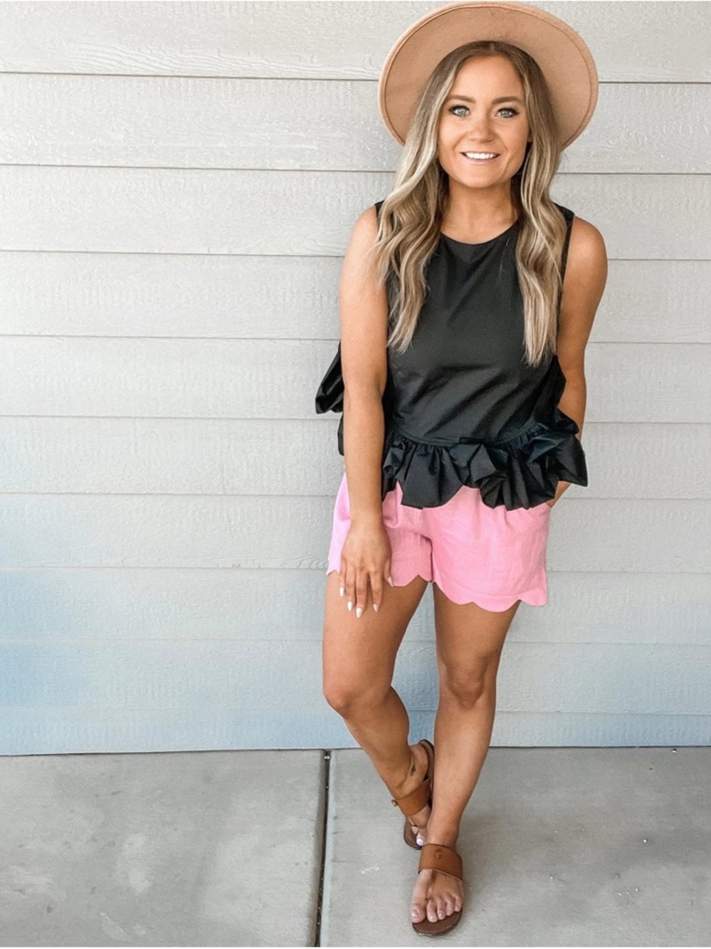 Entro Ruffle-Hem Top - Picture 4 of 4